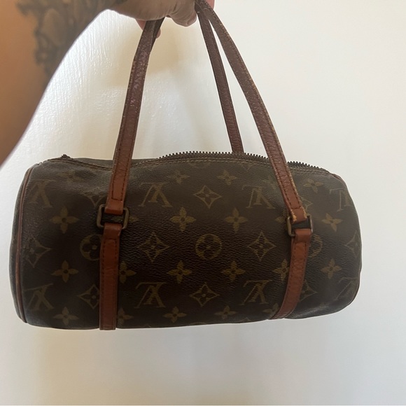 VINTAGE monogram LV LOUIS VUITTON small PAPILLON BAG GOOD CONDITION! - Picture 3 of 3